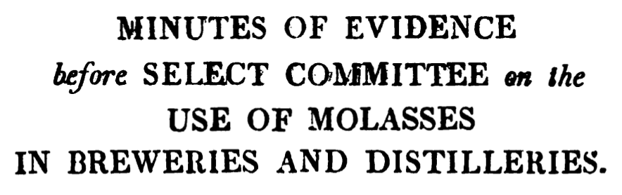 More about molasses